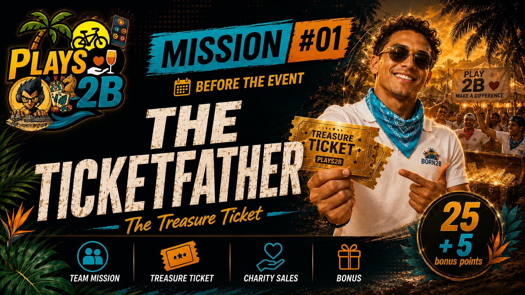THE TICKETFATHER — Plays2B 2026